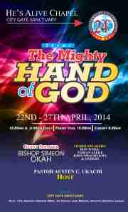 The Mighty  Hand of God