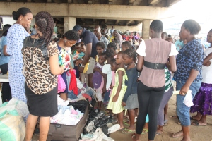 Clothes Distribution to Children